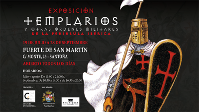 Exposición Templarios y otras Órdenes Militares de la Península Ibérica - Santoña logo