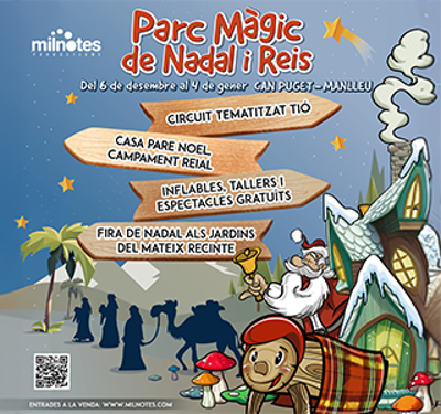 Parque Mágico de Navidad y Reyes de Manlleu (Barcelona) logo