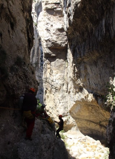 Grupos Actividades de Aventura en Teruel - Barranco seco - Manzanera (Dificultad: Iniciación) logo