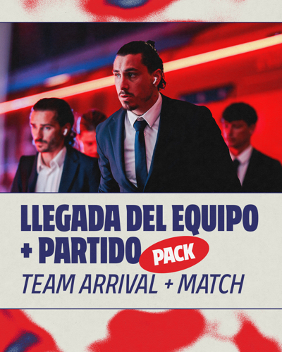 Atlético de Madrid: Museo, Team Arrival y Partido logo