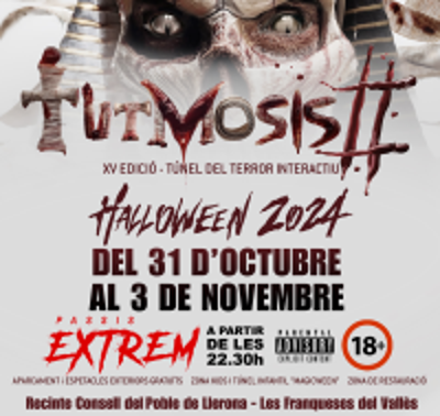 Tutmosis II - Halloween 2024 - Llerona (Barcelona) logo