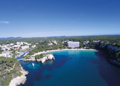 Barco Lanzadera a Cala Galdana desde Cala´n Bosch en Menorca logo