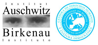 Exhibition National Institute Auschwitz Birkenau Spain logo